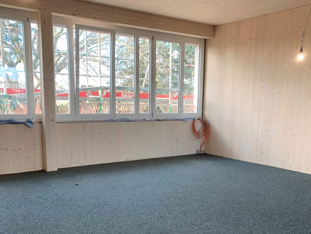 Bezug neues Bürogebäude